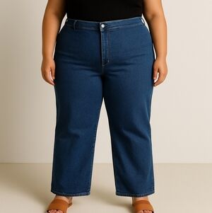 Universal Thread Wide Leg Jeans Women’s Size 16  High Rise, Wide Leg, Denim Blue